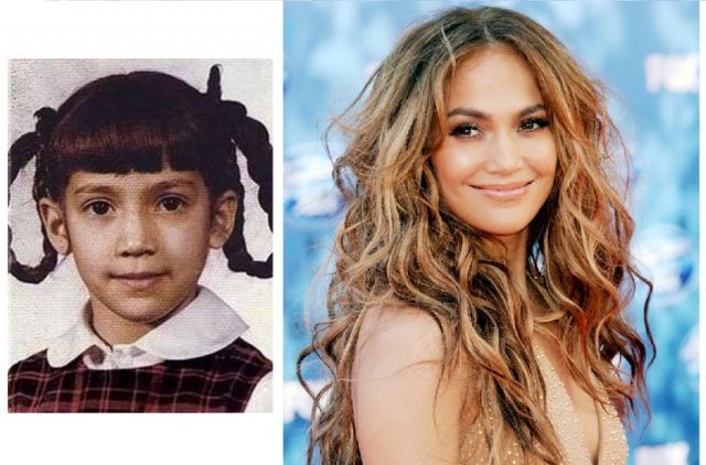 jennifer lopez as a girl